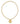 classic gold 2mm bracelet - inspire love small gold disc