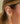 Diamond and Emerald Drop Stud Earrings
