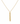 White Pearl and 14k Gold Necklace