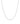 White Gold Tennis Necklace 4cts 16"