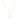 Prong Set Diamond Cross Necklace