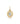 Fluted Oval Diamond Charm