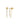 Diamond Fleur Chain Stud Earrings