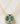 Hexagon Aquamarine Bea Necklace