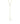 Sadie Pearl Baguette Paperclip Lariat Necklace