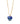 Lapis Heart Necklace