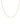 Thin Diamond Cut Rope Chain 16/18”