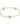 admire small gold 3mm pearl bracelet