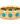 Wide Sparkling Sea Turquoise Band