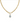 ADRIANA SCALLOP FRAME MULTI STRAND NECKLACE