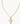 Cross Pendant Necklace Gold White Opal