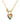 Double Sided Rainbow and Diamond Love Explosion Lock Pendant