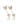 Diamond Mini Arrow Stud Earring