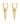 Elongated Diamond "V" Hoop Earrings