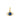 Eye Lapis Resin diamond pendant, Yellow Gold