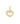 Heart Supreme diamond pendant, Yellow Gold