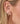 Solitaire Diamond Chain Stud Earrings