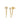 Solitaire Diamond Chain Stud Earrings